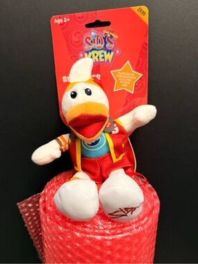 NEW Sid the Seagull Shoulder Plush Toy Starland Krew Parkdean Resorts UK Mascot